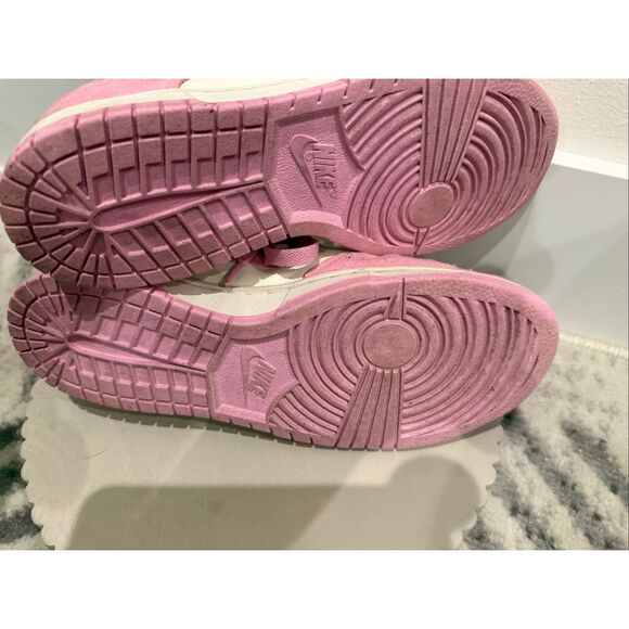 Converse Women's Dunk Low Next Nature Pink Rise Sail Sneakers Shoes Size 8 - Picture 7 of 9